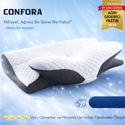 CONFORA™ Boyun Destekli Visco Yastık