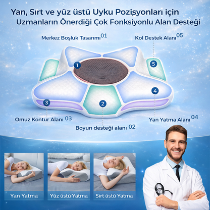 CONFORA™ Boyun Destekli Visco Yastık